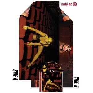TAYLOR SWIFT The Life of a Showgirl CD It's Frightening + Target Excl. Poster